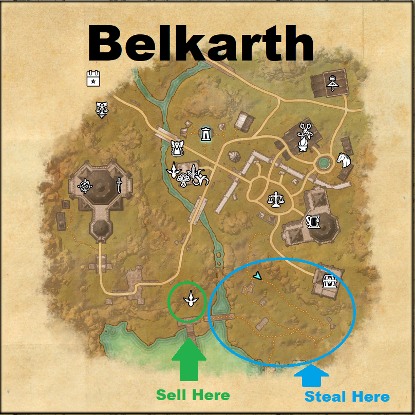 How to Level Legerdemain in ESO Belkarth